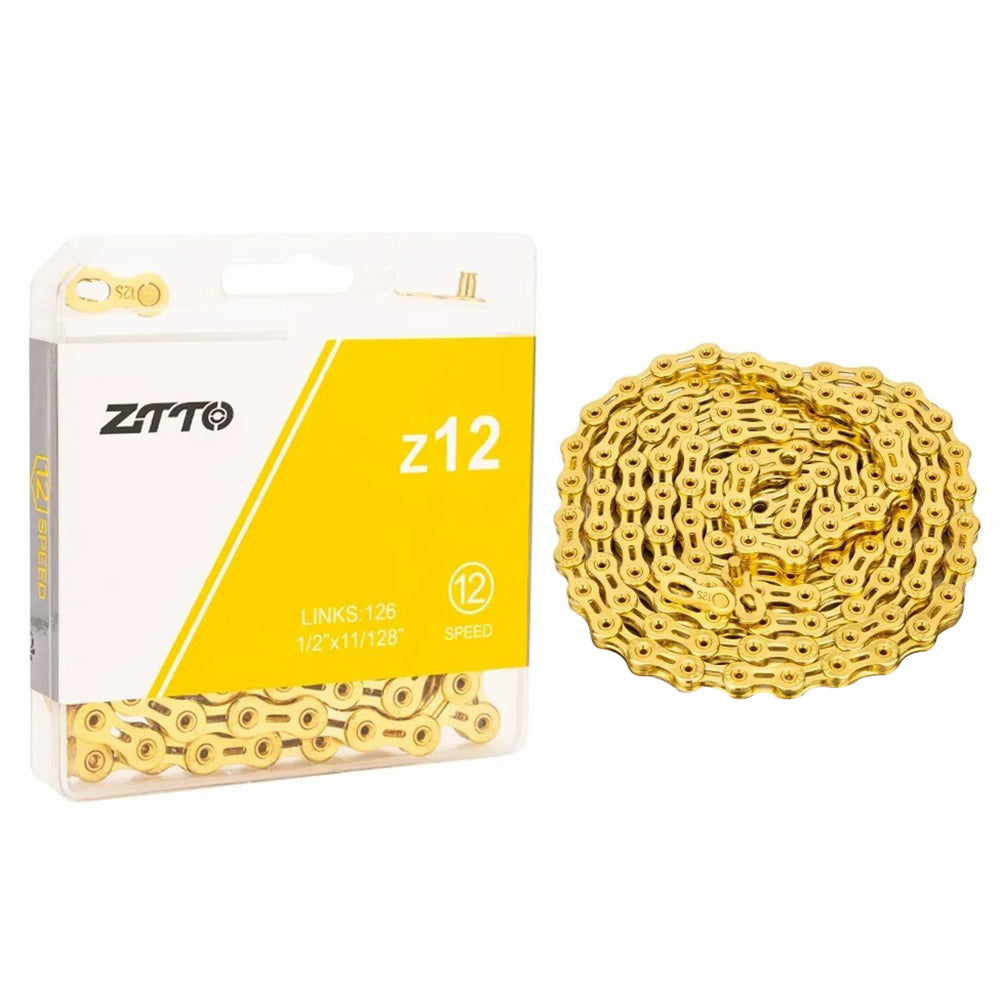 ZTTO Z12 MTB Road Bike Carbon Steel 12 Speed Chain 126 Links for Bicycle ZTTO Z12 MTB Road Bike Carbon Steel 12 Speed Chain 126 Links for Bicycle